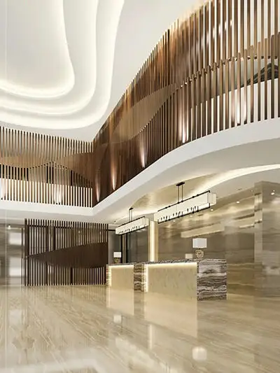 Hotel lobby